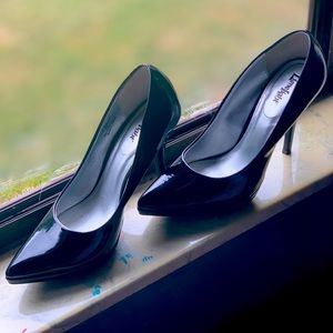 Black Patent leather heels